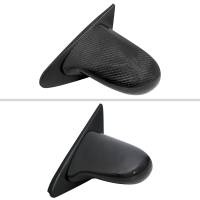 Spec'D Tuning Products - Spec-D 1992-1995 Honda Civic Coupe/Hatchback Carbon Fiber Shell Manual Adjustable Spoon Sport Mirrors - Image 1