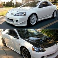 Spec'D Tuning Products - Spec-D 1992-1995 Honda Civic Coupe/Hatchback Carbon Fiber Shell Manual Adjustable Spoon Sport Mirrors - Image 7