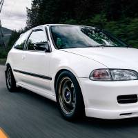 Spec'D Tuning Products - Spec-D 1992-1995 Honda Civic Coupe/Hatchback Carbon Fiber Shell Power Spoon Sport Mirrors - Image 6