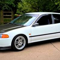 Spec'D Tuning Products - Spec-D 1992-1995 Honda Civic Coupe/Hatchback Carbon Fiber Shell Power Spoon Sport Mirrors - Image 7