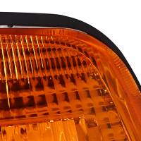 Spec'D Tuning Products - Spec-D 1990-1991 Honda Civic 2/3DR Corner Lights (Chrome Housing/Amber Lens) - Image 3
