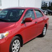 Spec'D Tuning Products - Spec-D 2009-2013 Toyota Corolla High Impact Acrylic Window Visor Set - 4PC - Image 8