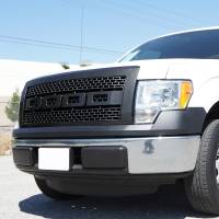 Spec'D Tuning Products - Spec-D 2009-2014 Ford F-150 Raptor Style Glossy Black ABS Grille - Image 7
