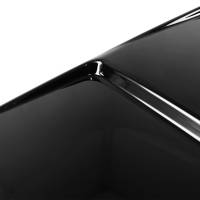 Spec'D Tuning Products - Spec-D 2015-2018 Ford Mustang Glossy Black ABS Quarter Window Louvers - Image 2