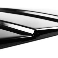 Spec'D Tuning Products - Spec-D 2015-2018 Ford Mustang Glossy Black ABS Quarter Window Louvers - Image 4