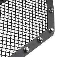 Spec'D Tuning Products - Spec-D 2016-2018 Chevrolet Silverado 1500 Rivet Style Black Stainless Steel 2PC Mesh Grille Insert - Image 6
