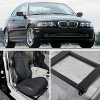 Spec'D Tuning Products - Spec-D 1999-2005 BMW E46 3 Series Coupe Tensile Steel Racing Seat Mounting Brackets - 2PCS - Image 7