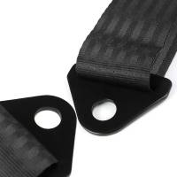 Spec'D Tuning Products - Spec-D Universal Black 4 Point Racing Seat Belt Buckle Safety Harness - Image 4