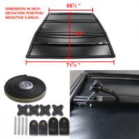 Spec'D Tuning Products - Spec-D 2002-2018 Dodge RAM 1500/ 2003-2018 RAM 2500/3500 96" Bed Tri-Fold Tonneau Cover - Image 7