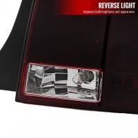 Spec'D Tuning Products - Spec-D 2005-2009 Ford Mustang Sequential LED Tail Lights (Chrome Housing/Red Smoke Lens) - Image 2