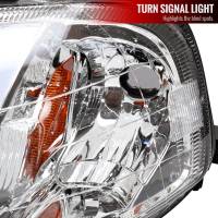 Spec'D Tuning Products - Spec-D 1999-2000 Honda Civic Coupe/Sedan LED Bar Factory Style Headlights (Chrome Housing/Clear Lens) - Image 3