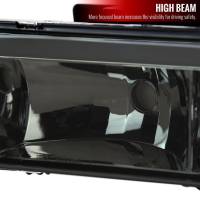 Spec'D Tuning Products - Spec-D 1988-1998 Chevrolet/GMC C10 C/K LED Strip Factory Style Headlights (Chrome Housing/Smoke Lens) - Image 2