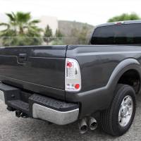 Spec'D Tuning Products - Spec-D 2008-2016 Ford F-250/F-350/F-450/F-550 Super Duty LED Tail Lights (Chrome Housing/Clear Lens) - Image 8