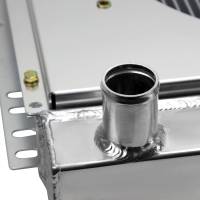 Spec'D Tuning Products - Spec-D 1963-1977 Ford Mustang/Maverick/Falcon/Torino/Fairlane / 1966-1973 Mercury Comet/Cougar/XR7 3 Row Radiator with Fan Shroud Design - Image 4