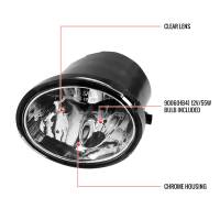 Spec'D Tuning Products - Spec-D 2000-2007 Toyota Tundra/Sequoia 12V/51W 9006 Fog Lights Kit (Chrome Housing/Clear Lens) - Image 6