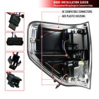 Spec'D Tuning Products - Spec-D 2009-2014 Ford F-150 LED Tail Lights - OZ (Chrome Housing/Smoke Lens) - Image 6