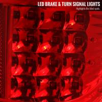 Spec'D Tuning Products - Spec-D 2009-2014 Ford F-150 LED Tail Lights - OZ (Chrome Housing/Red Clear Lens) - Image 1