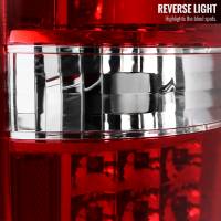 Spec'D Tuning Products - Spec-D 2009-2014 Ford F-150 LED Tail Lights - OZ (Chrome Housing/Red Clear Lens) - Image 2