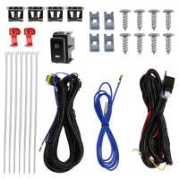 Spec'D Tuning Products - Spec-D 2005-2019 Nissan Xterra/Frontier H11 Fog Lights w/ Switch & Wiring Harness (Chrome Housing/Clear Lens) - Image 5