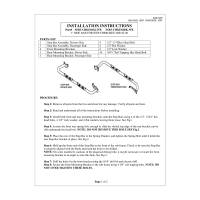 Spec'D Tuning Products - Spec-D 1984-2000 Jeep Cherokee XJ 4DR 3" Black Stainless Steel Side Step Nerf Bars - Image 7