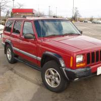 Spec'D Tuning Products - Spec-D 1984-2000 Jeep Cherokee XJ 4DR 3" Black Stainless Steel Side Step Nerf Bars - Image 8