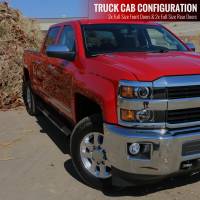 Spec'D Tuning Products - Spec-D 2007-2018 Chevrolet Silverado 1500/2500/3500 Crew Cab Aluminum Side Step Bars - Image 8