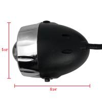 Spec'D Tuning Products - Spec-D Universal 12V/55W H7 Projector Fog Lights Kit w/ RGB LED Halo Rim (Chrome Housing/Clear Lens) - Image 5