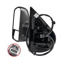 Spec'D Tuning Products - Spec-D 2007-2014 Chevrolet Silverado/Suburban/Avalanche/Tahoe GMC Sierra/Yukon/Yukon XL Power Heated Towing Mirrors w/ Smoke Lens LED Turn Signal Lights - Image 6