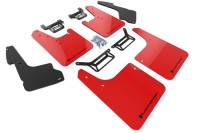 Rally Armor 12-19 Toyota 4Runner UR Red Mud Flap w/ Black Logo