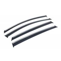 Manzo Headers, Exhausts, and More - Manzo Chevy Malibu 2016+ Polycarbonate Window Visors - Image 1