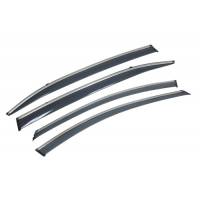Manzo Headers, Exhausts, and More - Manzo Mazda 3 2014+ 4DR Sedan Polycarbonate Window Visors - Image 1