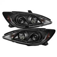 Spyder Auto - Spyder Toyota Camry 02-06 Projector Headlights DRL Black High H1 Low H1 PRO-YD-TCAM02-DRL-BK - Image 1