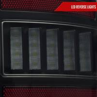 Spec'D Tuning Products - Spec-D 2007-2009 Dodge RAM 1500/2500/3500 Red LED Bar Tail Lights (Matte Black Housing/Smoke Lens) - Image 3