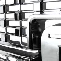 Spec'D Tuning Products - Spec-D 2016-2018 GMC Sierra 1500 Chrome ABS Denali Style Grille - Image 5