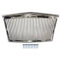 Spec'D Tuning Products - Spec-D 2005-2010 Chrysler 300/300C/Touring/Limited/SRT8 Chrome ABS Phantom Style Vertical Hood Grille - Image 5