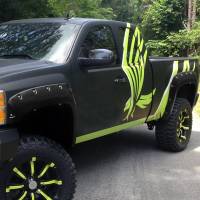 Spec'D Tuning Products - Spec-D 2007-2013 Chevrolet Silverado 1500/2500HD/3500HD Smooth Rivet Style Fender Flares - Image 8