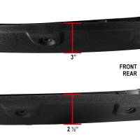 Spec'D Tuning Products - Spec-D 2007-2013 GMC Sierra 1500 Fleetside Textured Rivet Style Fender Flares - Image 1