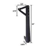 Spec'D Tuning Products - Spec-D 2007-2018 Jeep Wrangler 50" Windshield Light Mounting Bracket (Black) - Image 1