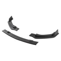 Spec'D Tuning Products - Spec-D 2014-2017 Infiniti Q50 Matte Black Polypropylene 3PC Bumper Lip - Image 4