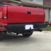 Spec'D Tuning Products - Spec-D 1988-2000 Chevrolet GMC C/K 1500/2500/3500 Fleetside Black Stainless Steel Factory Style Replacement Rear Step Bumper - Image 8