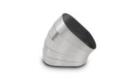 Vibrant Performance - Vibrant Performance Horizontal 304 SS Oval Pie Cuts 4in OD Tight 45 Degree Elbow - Set of 5 - Image 1