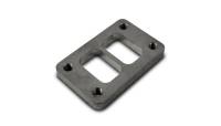 Vibrant Performance - Vibrant Performance T03 Turbo Inlet Flange (Divided Inlet) Mild Steel 1/2in Thick - Image 1