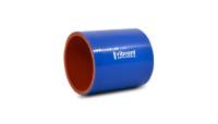 Vibrant Performance - Vibrant Performance 4 Ply Reinforced Silicone Straight Hose Coupling - 2in I.D. x 3in long (BLUE) - Image 1