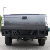 Spec'D Tuning Products - Spec-D 1999-2016 Ford F-250/F-350 Black Heavy Duty Steel Rear Step Bumper - Image 8