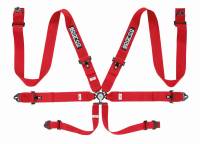 Sparco - Sparco Belt 6pt 3in Steel Red - Image 1