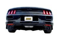 Gibson Performance Exhaust - Gibson 15-19 Ford Mustang EcoBoost 2.3L 2.25in Cat-Back Dual Exhaust - Black Elite (Ceramic) - Image 2