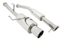 Megan Racing - Megan Racing Turbo Type Cat-Back Exhaust System: Nissan 240SX S14 95-98 Short Tip - Image 1