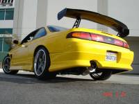 Megan Racing - Megan Racing Turbo Type Cat-Back Exhaust System: Nissan 240SX S14 95-98 Short Tip - Image 3