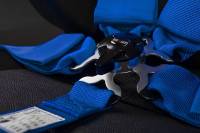 BRAUM Racing 5 Point 3" SFI Approved Racing Harness - Blue - Each