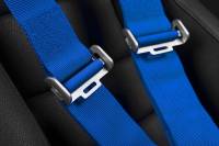 BRAUM RACING SEATS & MORE - BRAUM Racing 5 Point 3" SFI Approved Racing Harness - Blue - Each - Image 4